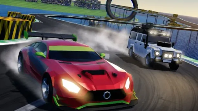 Mega Ramp Stunt Racing 3D