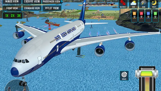 Passenger Airplane: Flight 3D