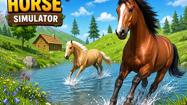 Wild Horse Simulator Racing Games